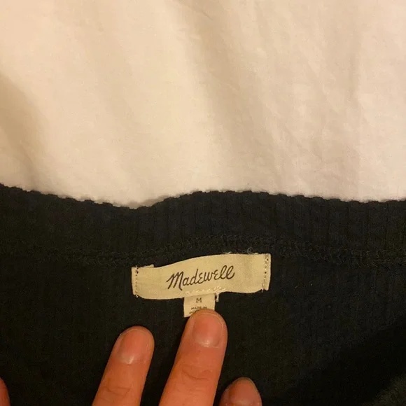 Madewell - Black Sleeveless Top - M - Picture 3 of 5